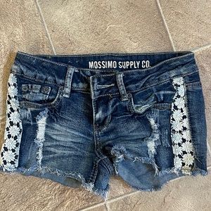 Jean shorts that were never worn